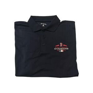 Boston Red Sox Men’s LARGE MLB Antigua 2018 World Series Champions Polo Shirt
